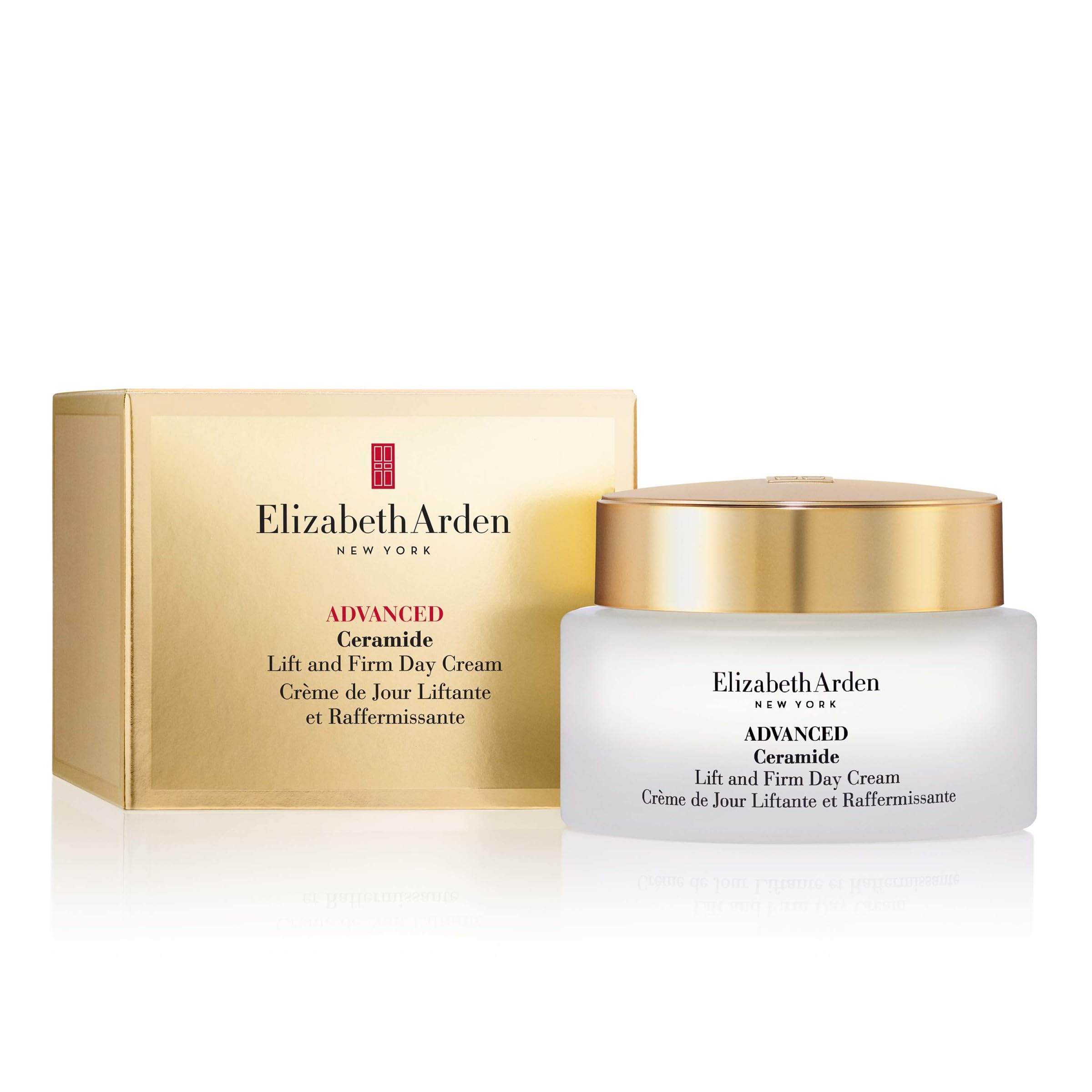 Elizabeth Arden Advanced Ceramide Lift and Firm Face Day Cream, Hydrating Moisturizer, Infused with Peptides, 1.7 fl oz Image