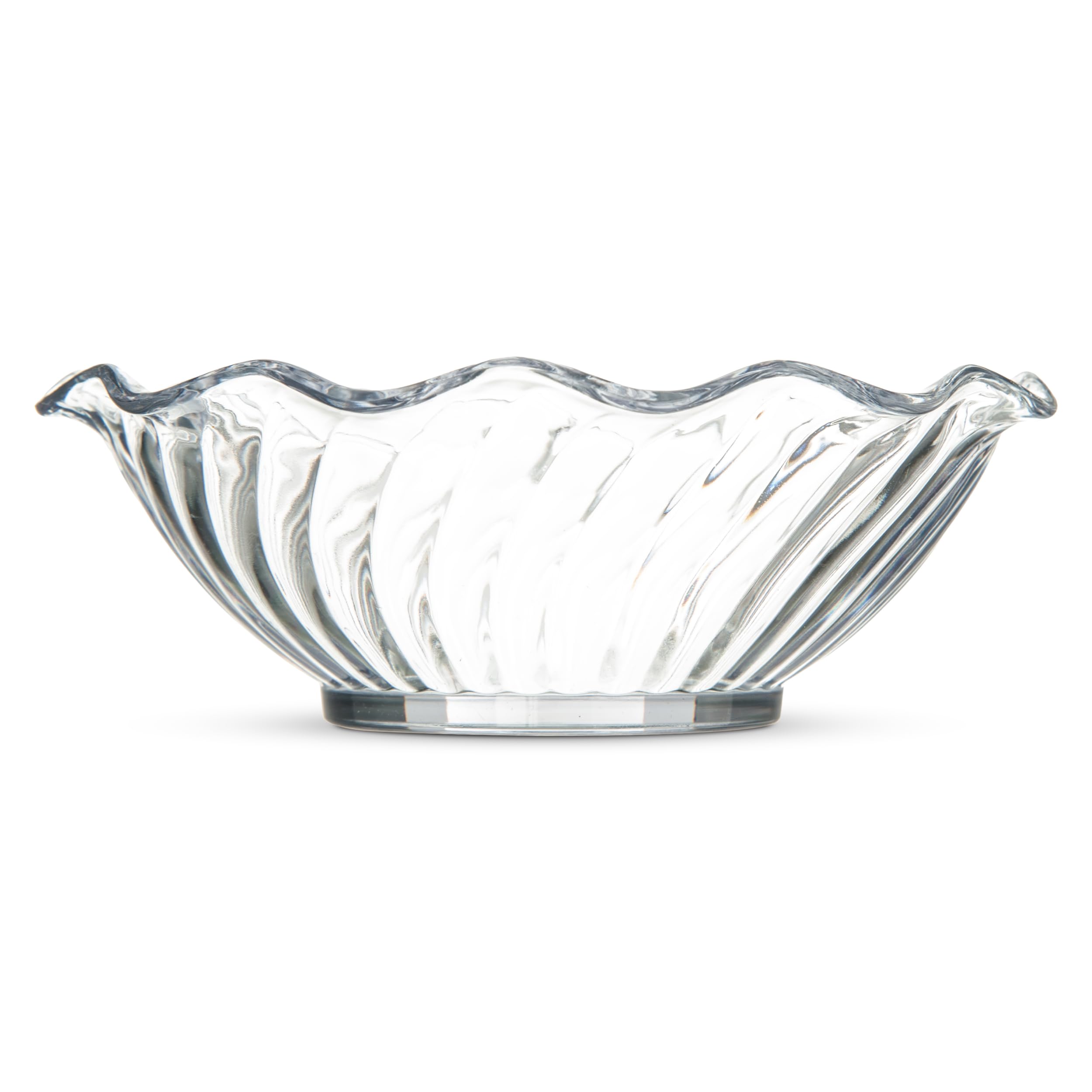 Carlisle 453107 Tulip Plastic Berry Dish, 5 oz., Clear (Pack of 24)