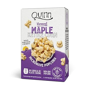 Quinn Popcorn - Palomitas de microondas Vermont Maple Kettle ...