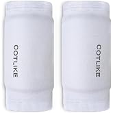 COTLIKE Volleyball Elbow Pads, Volleyball Arm Sleeves Elbow Pads for Floor Burns and Bruises, Non-Bulky Elbow Pad Protection Comfort Flexible