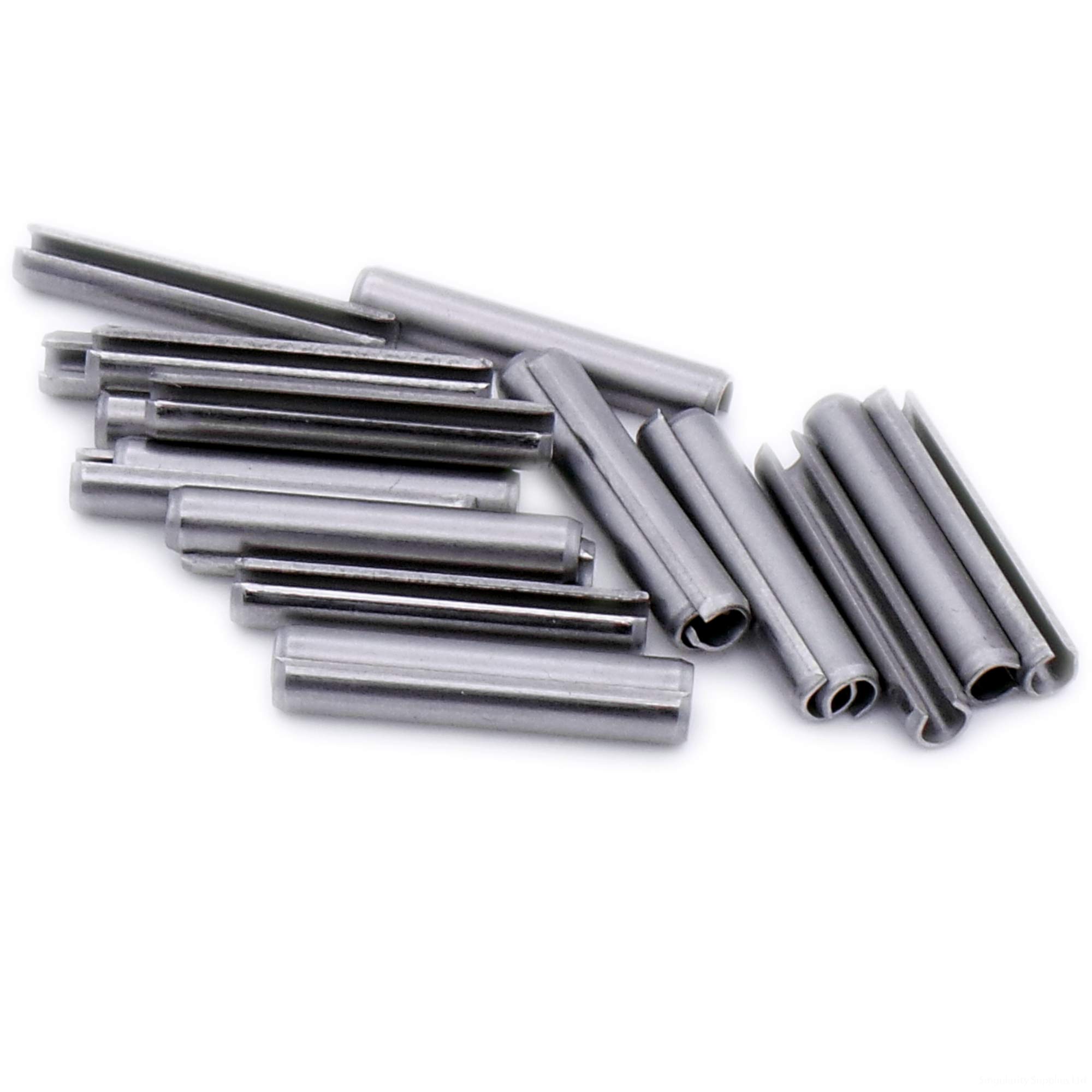 D2 (2mm x 10mm) Slotted Spring Pin (Heavy) - Stainless Steel (A1) (Pack of 20)