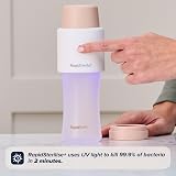 Nuby RapidBottle Anti-Colic Glass Baby Bottle 9oz Beige view 4