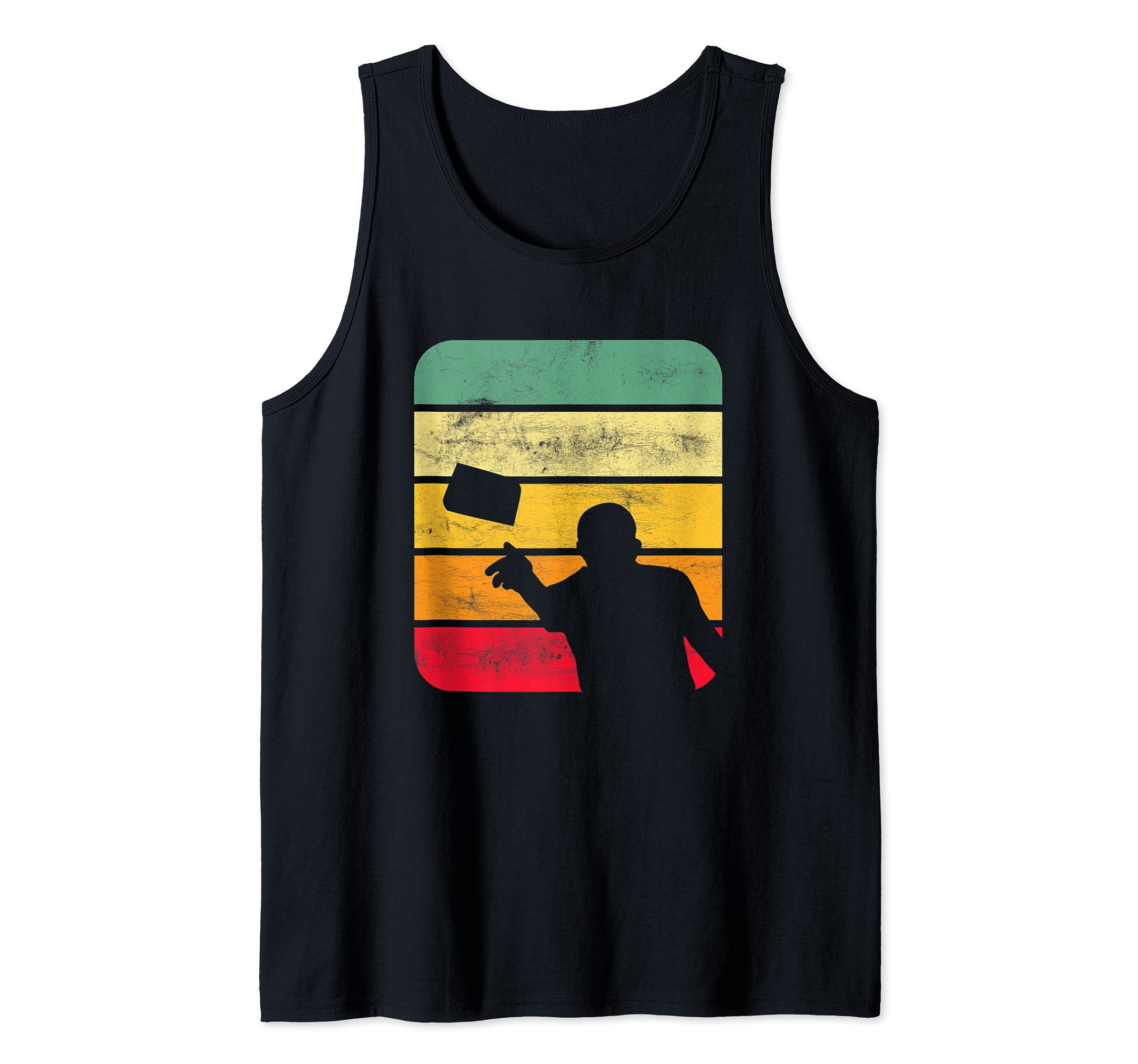 Cornhole Vintage Retro Style Team Tournament Tank Top