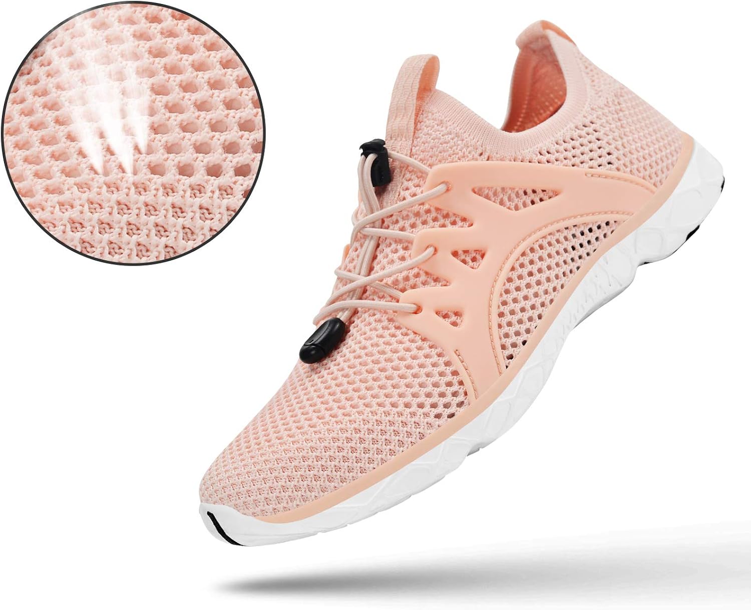 Feetmat Women's Water Shoes Quick Drying Aqua for Water Sports Slip on Walking Shoes: Shoes