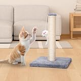 Nobleza Cat Scratching Post Small Activity Center Grey 25x25x35cm Sisal Toy view 5