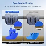 ANYCUBIC PLA Filament 1.75mm 1KG Blue Clog-Free Dimensional Accuracy ±0.02mm view 4
