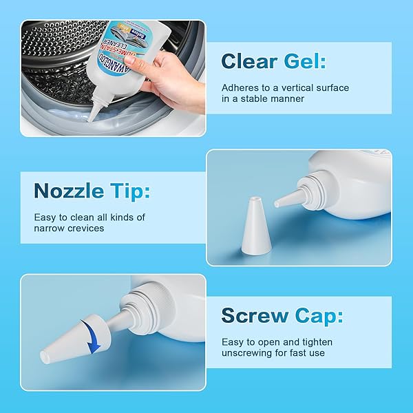 AWANGLOU KITCHEN GADGETS, HOME REMOVER GEL, WASHING MACHINE CLEANER FOR REFRIGERATOR STRIPS CLEANER SUPPLIES, GROUT CLEANER BEST FOR HOME SINK/KITCHEN/BATHROOM/GROUT/TILE/SHOWER/TUB