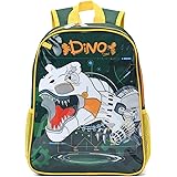 Toddler Backpack for Boys - Dinosaur Kids Preschool, Kindergarten, Elementary travel Bag with Adjustable Padded Straps Dino D