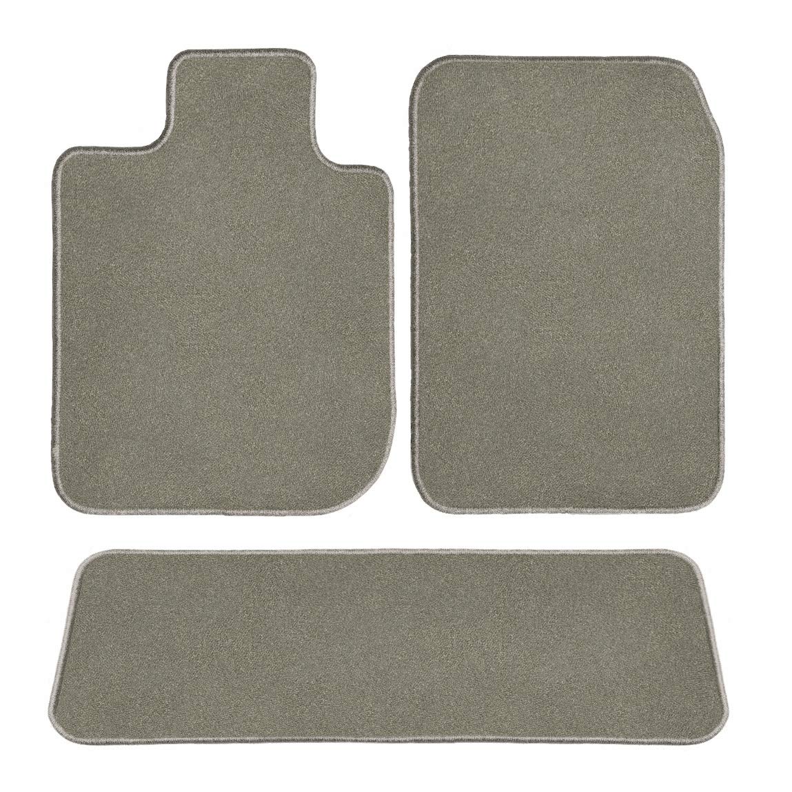 Passenger & Rear Floor GGBAILEY D60102S2BGY Custom Fit Car Mats for