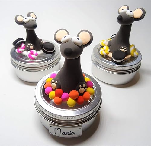 Caja dientes leche Ratoncito Pérez personalizable: Amazon.es: Handmade