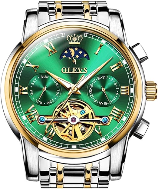 OLEVS Automatic Watches for Men Self Winding Watches No Battery