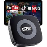 WhyBox Ai Magic Box for Streaming Net/Flix/YouTube/TikTok, Wireless CarPlay Adapter Dongle Support TF Card for OEM Wired Car Play &amp; Android Auto Cars Ai Box Carplay