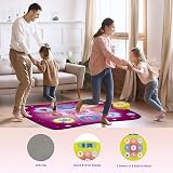 Rodzon Dance Mat Toys for Girls with LED Lights 3 Modes Adjustable Volume view 3