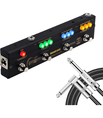 Amazon.com: SONICAKE Multi Effects Preamp Chorus Delay Reverb