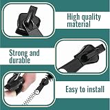 Vierone 6PCS Zipper Pull Replacement Kit - Easy Install, 3 Sizes #3/5/8 view 3