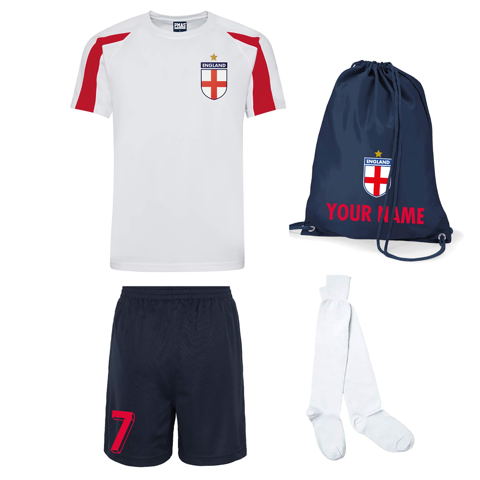 kids england football shorts