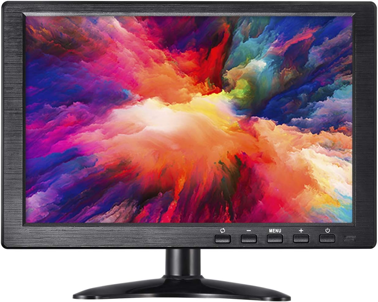 10.1 inch IPS CCTV Security Surveillance Monitor with Remote Controller 1280x800 Resolution Video Display Support 1080P…