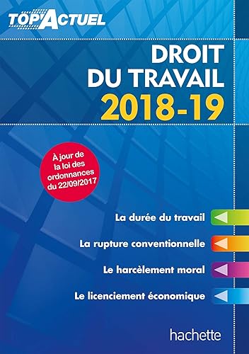 Download Top'Actuel Droit Du Travail 2018-2019 PDF