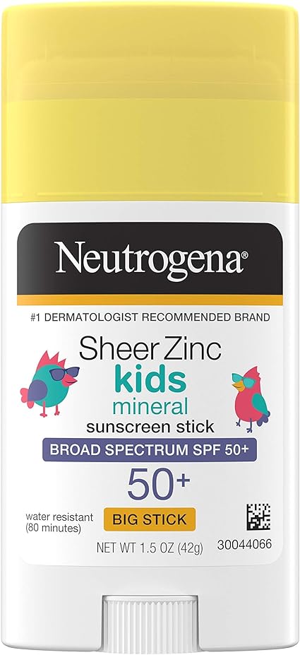 neutrogena zinc oxide sunscreen ingredients