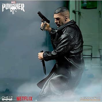 mezco one 12 punisher netflix