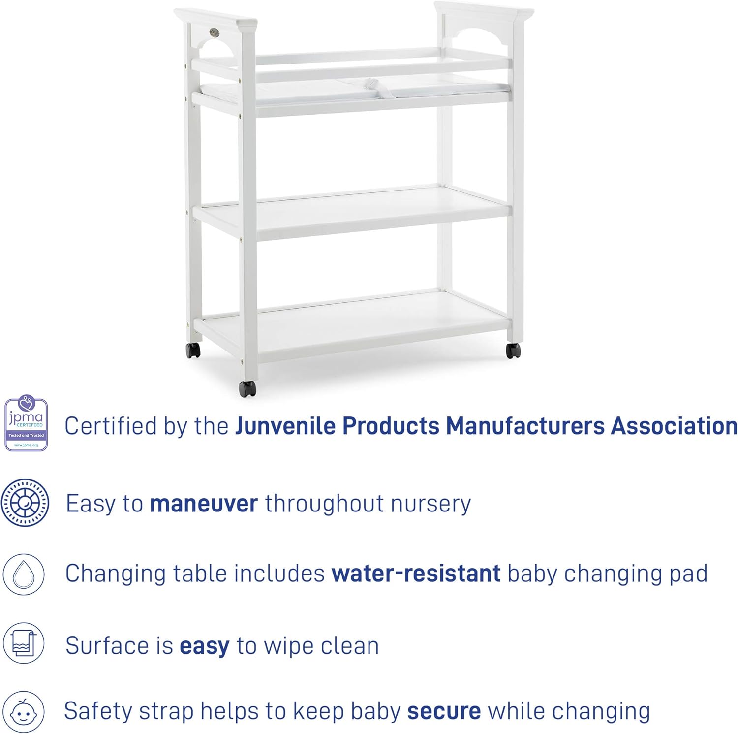 graco changing table attachment