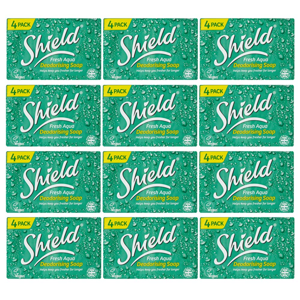 Shield Soap Aqua 4 Pack 115g x 12 Packs
