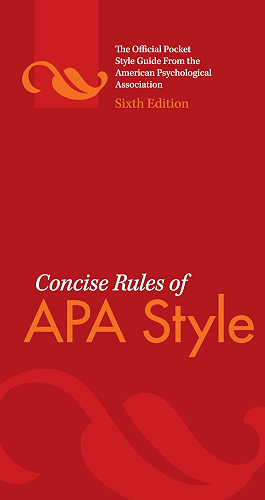 Download Concise Rules of APA Style, Sixth Edition (Concise Rules of the American Psychological Association (APA) Style) (English Edition) PDF