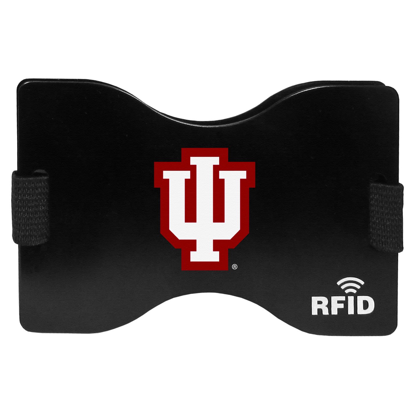 NCAA Indiana Hoosiers Unisex Siskiyou SportsRFID Wallet, Black, One Size