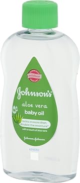 Johnson's Baby Oil with Aloe Vera 300 ml Pack of 6 view 2