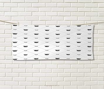 Amazon Com Anniutwo Abstract Hair Towel Traditional Symbolic Form