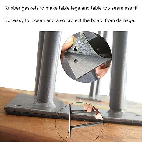 CARPETE Metal Hair pin Table Legs8