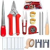 Luxiys Basket Weaving kit | Rattan Repair Tools, Rattan Repair Kit for Wicker Furniture, Pine Needle Coiling Tool, DIY Handcraft Rattan Tool Kit, Basket Making Supplies
