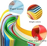 TYOREW 200 Sheets Coloured Paper A4 70gsm 20 Colors Double Sided Origami view 6