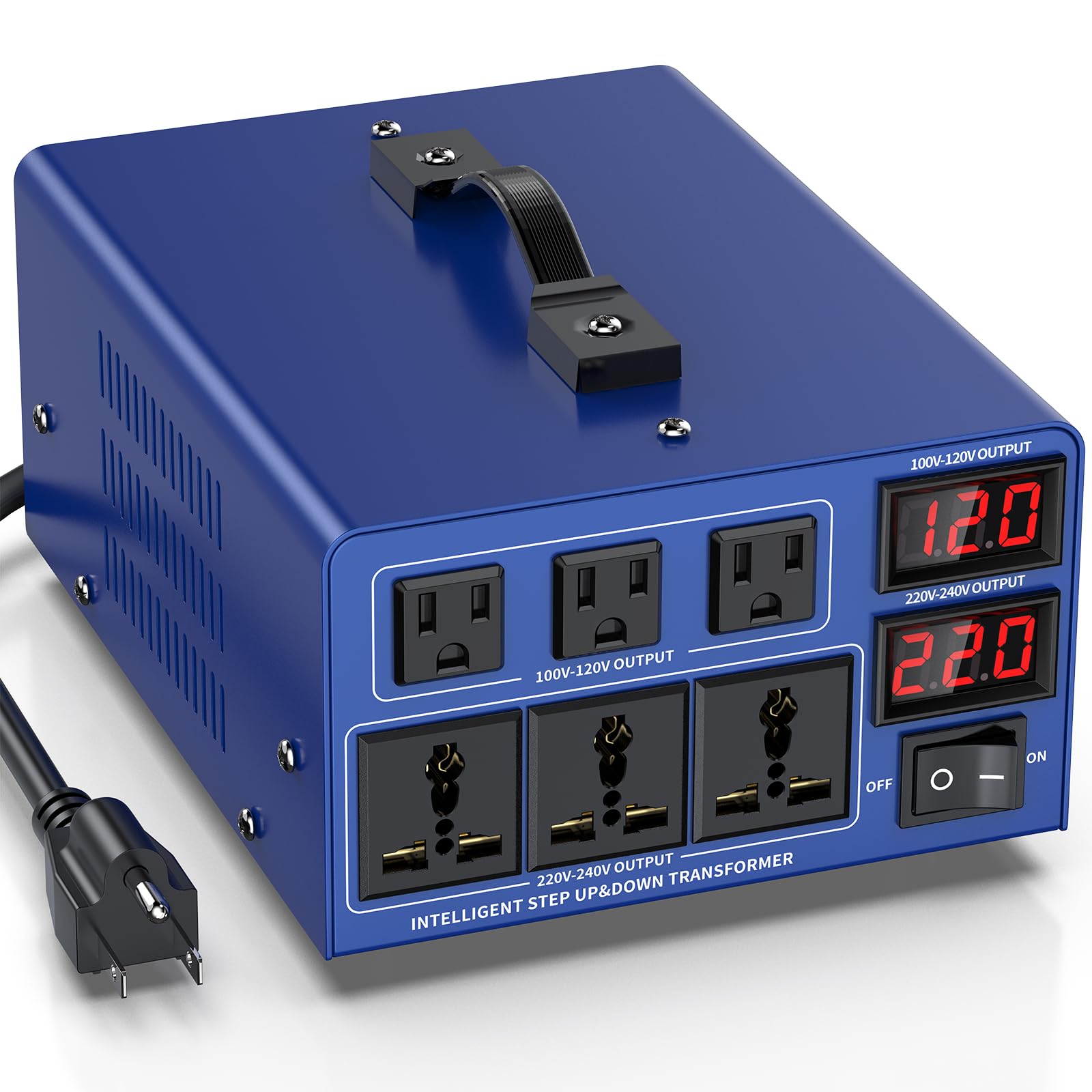 Photo 1 of (see all images) CELYYPU 8000 watt Voltage Conversion Transformer Heavy-Duty Step-up/Step-Down AC 110V/120V/220V/240V Power Conversion