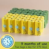 Bonre Life 540 Extra Thick Biodegradable Dog Poop Bags Rolls view 9