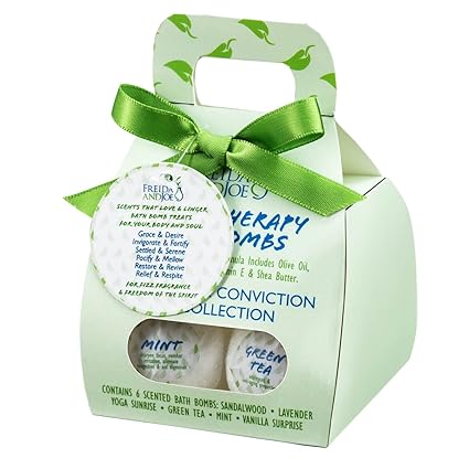 Bath Bombs Stocking Stuffer 6 Pieces Gift Bath Fizzies Set For Herhim Calm Conviction Birthday Holiday Stocking Stuffer Gifts Idea For Wife In