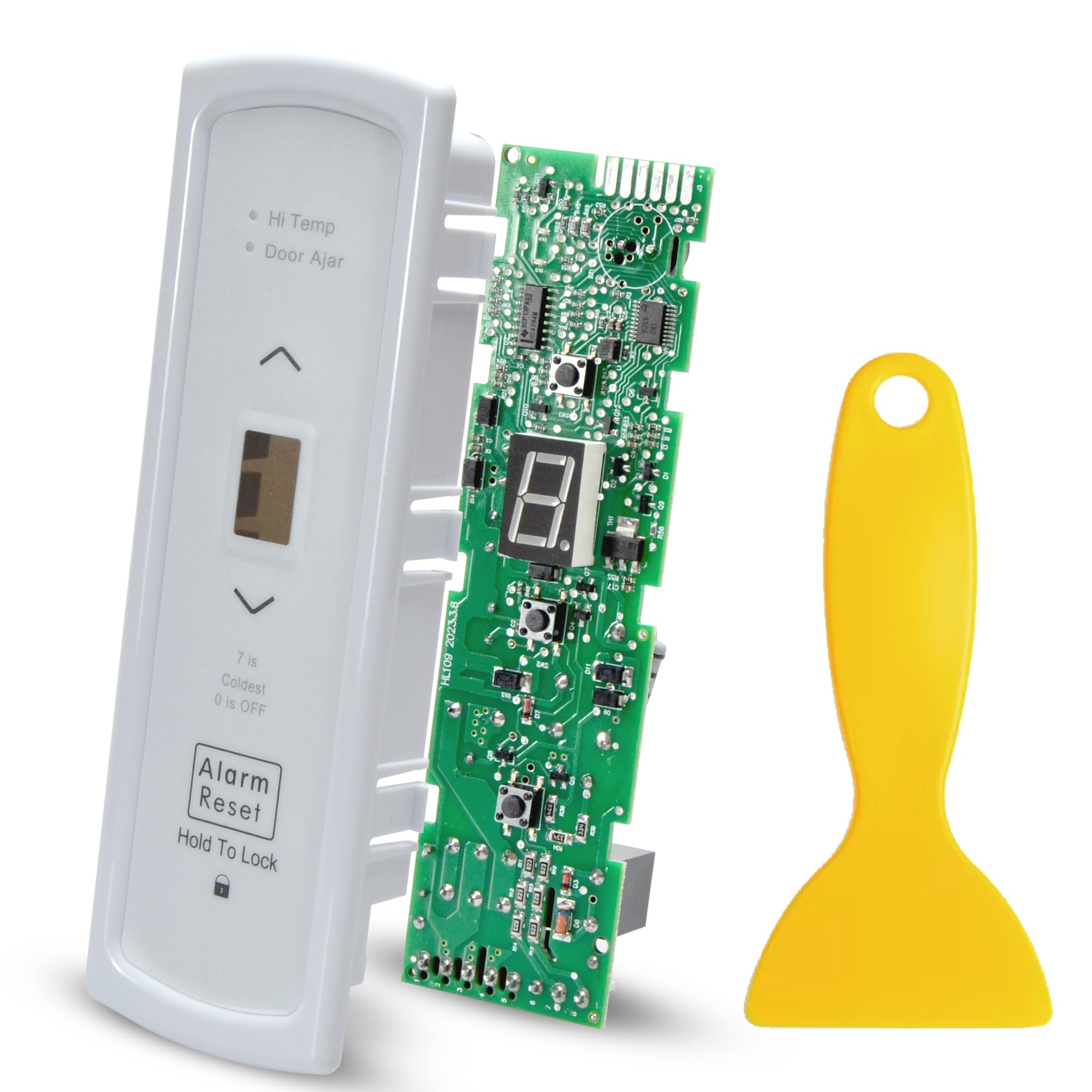 Photo 1 of 297370602 Refrigerator Control Display Board for Frigidaire/Electrolux Refrigerator Control - Replaces 297366102 / AP5306797