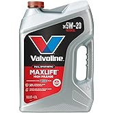 Valvoline MaxLife High Mileage Full Synthetic 5W-20 Motor Oil 5 Quart