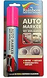 PINK AUTO MARKER - REMOVABLE PAINT FOR BODY PANELS AND WINDSCREENS