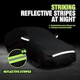 Favoto Sedan Car Cover Waterproof 5-Layer All Weather 177-194 in view 5