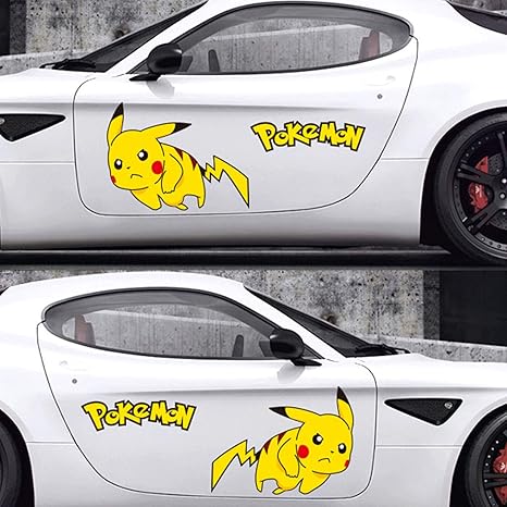 Amazon Co Jp クリエイティブな漫画の車のステッカー ピカチュウのボディドアリアガラスステッカー Size A ベビー マタニティ Amazon Co Jp クリエイティブな漫画の車のステッカー ピカチュウのボディドアリアガラスステッカー Size A ベビー マタニティ