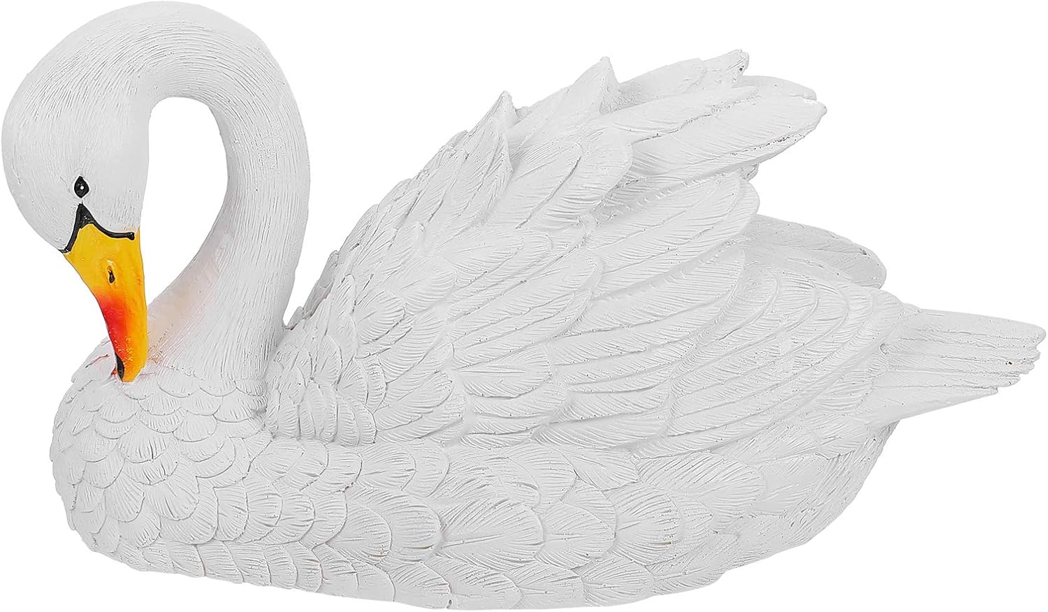1pc Resin Swan Decoration Exquisite Delicate Swan Ornament Swan Decor