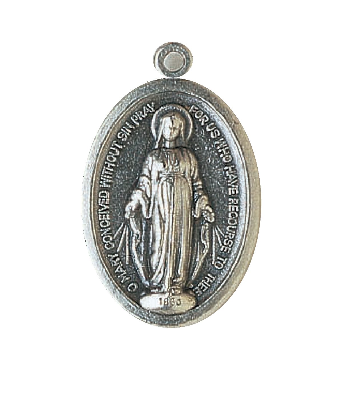 Bomap Miraculous Medals Extra Bulk Buy. 100 Silver Our Lady Immaculate Medals. Religious Gift
