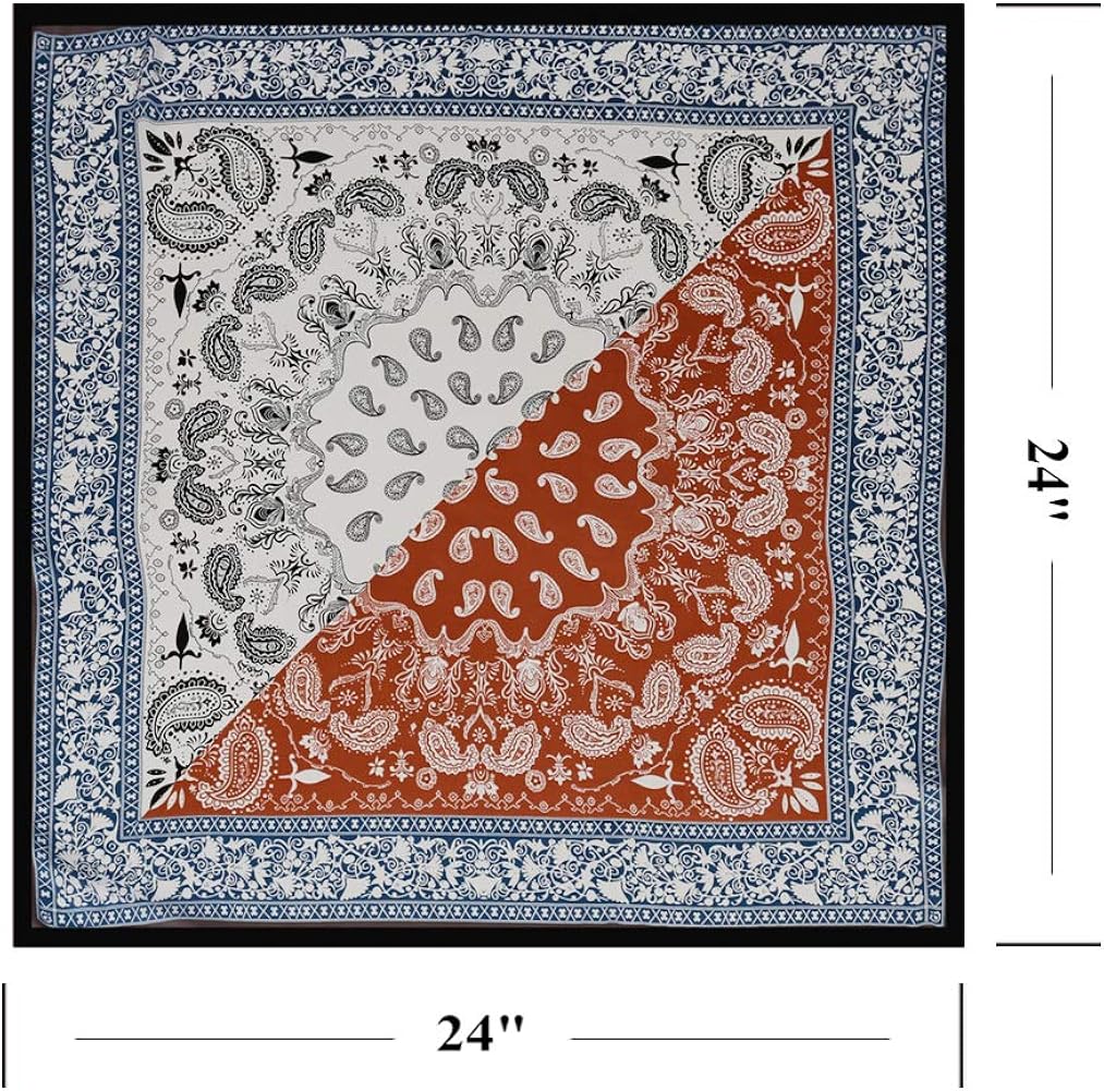 Satin Silk Head Scarf Neckerchief, Women Hair Neck BandanaThin Soft Scarfs for Spring Summer, Mom Grandma Best Friend Sister Wife Girlfriend Gift at  Men’s Clothing store