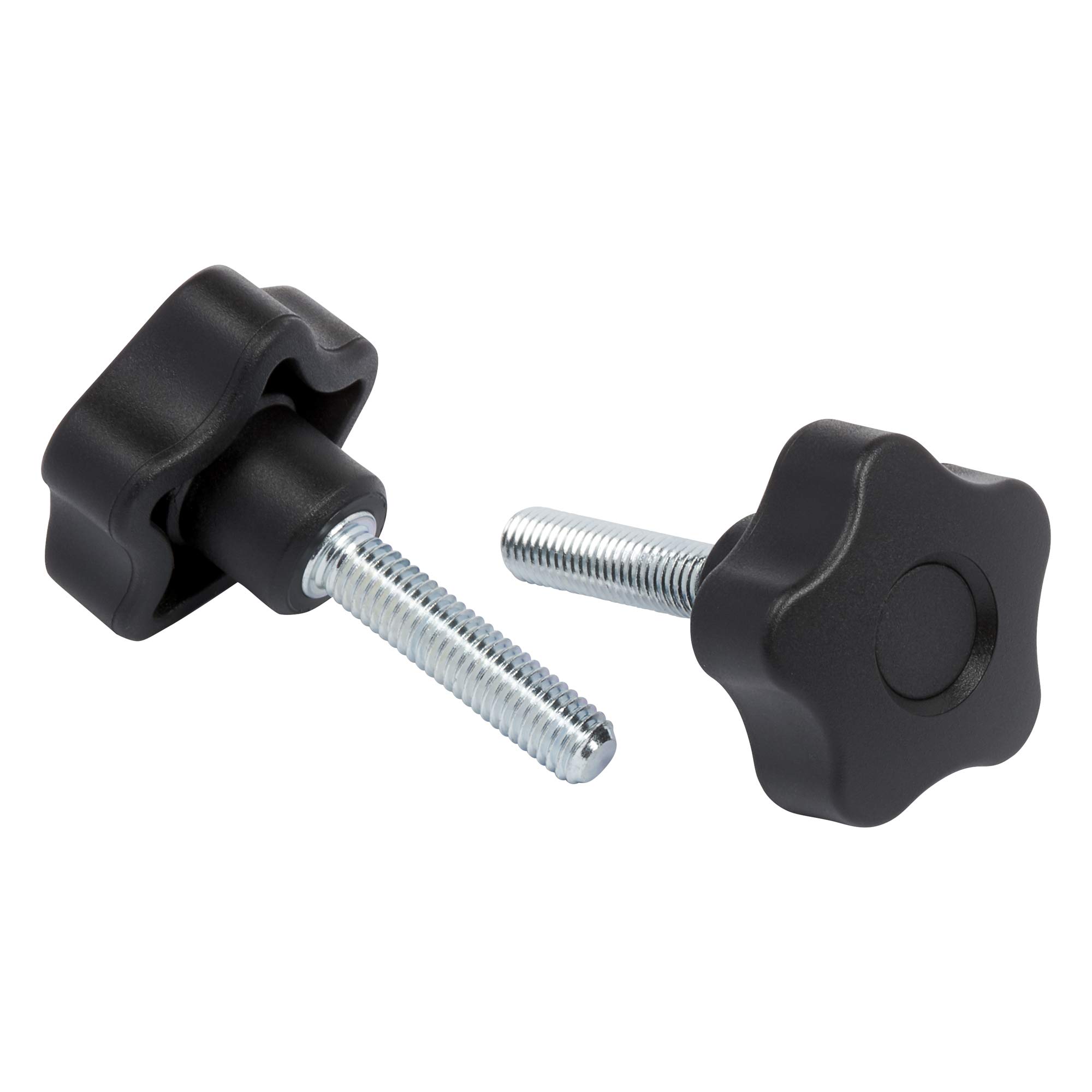 Trend Lobe Knob, M8x35mm, Pack of 2, Reinforced Plastic Knob Ideal for Strong Clamping & Jig Making, KB6/M/8