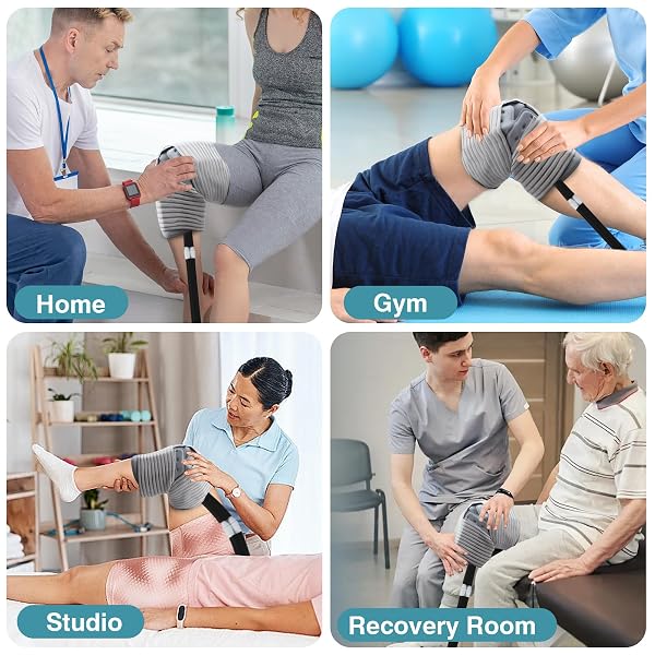 COLD THERAPY MACHINE FOR KNEE AFTER SURGERY – CIRCULATING ICE THERAPY SYSTEM WITH AUTOMATIC SAFETY TIMER, QUIET NIGHT USE, EASY SETUP FOR POST KNEE REPLACEMENT RECOVERY