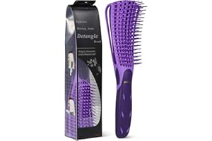 BESTOOL Detangling Brush for Natural Hair, Detangler for 3/4abc Curly, Coily, Kinky Hair, Detangle Wet/Dry Easily with No Pai