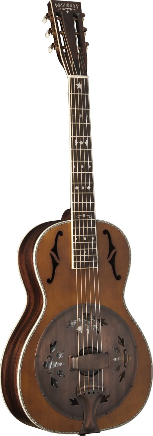 Washburn R360K Parlour Sized Resonator Guitar Amazon.de Musikinstrumente
