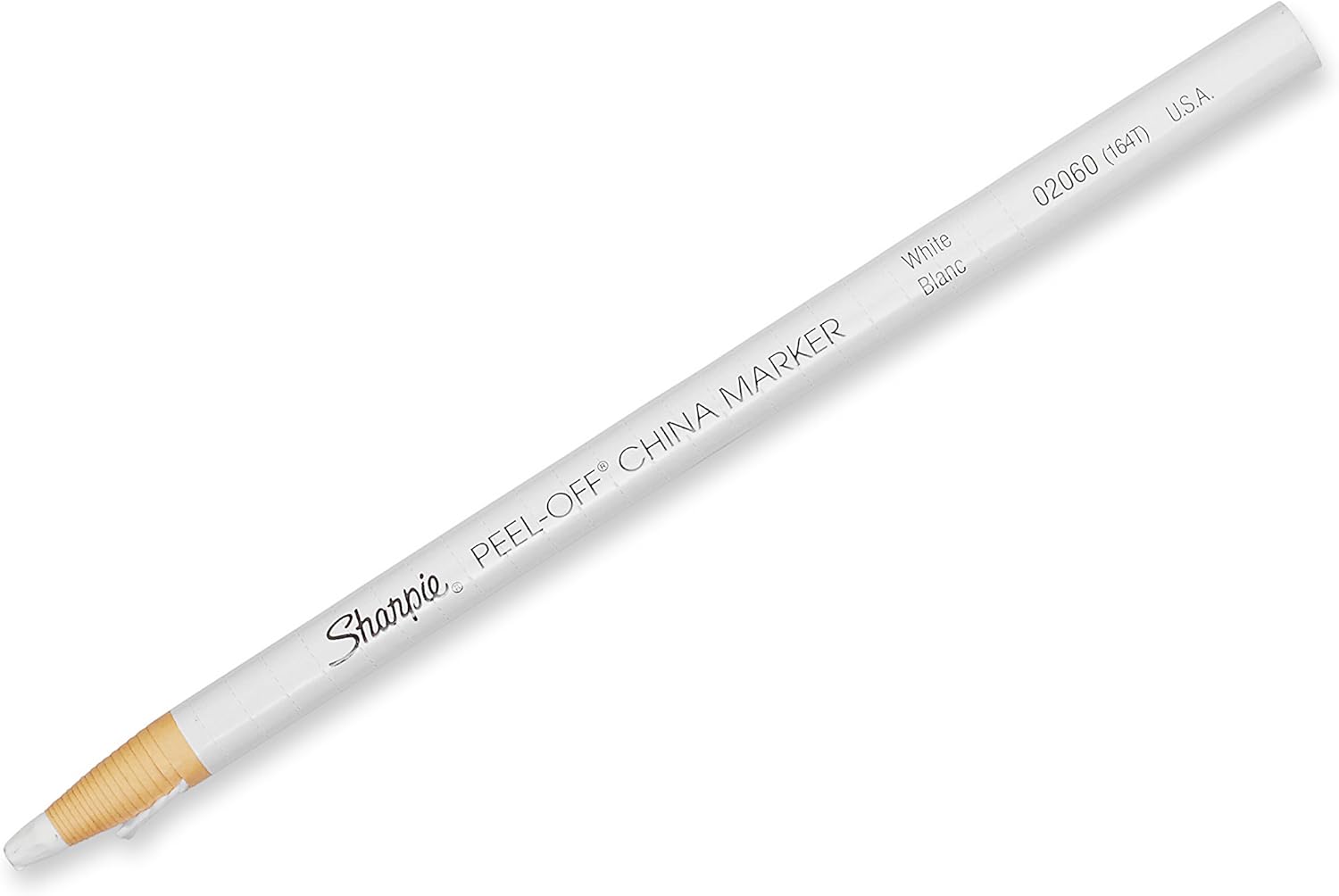 Sharpie Peel Off China Marker, White, 12 Piece : China Pencil : Office Products