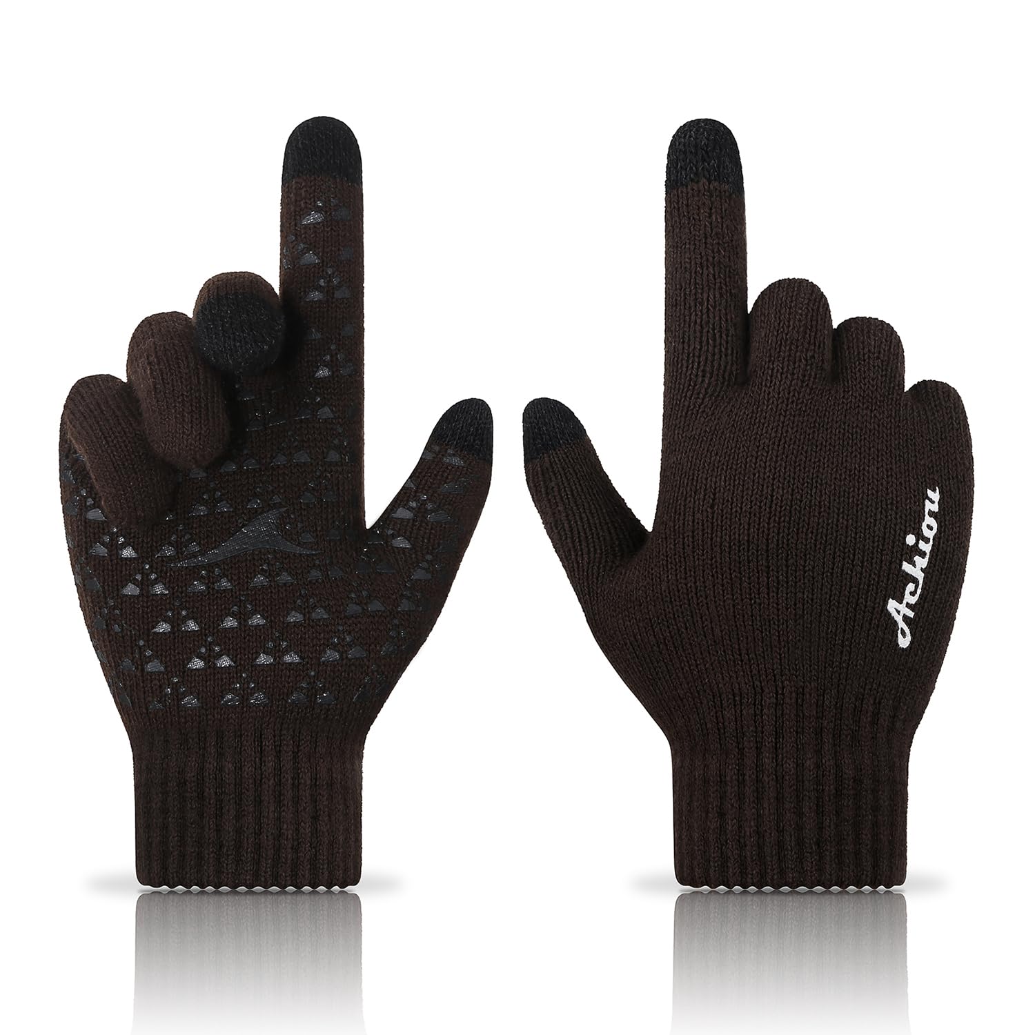 Achiou Winter Gloves, Gloves for Men